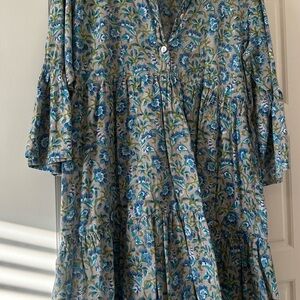 Floral Long Sleeve Dress